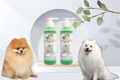 SWACCH Premium Shampoo for Spitz (200ML) (Pack of 2) NEEM ALOVERA