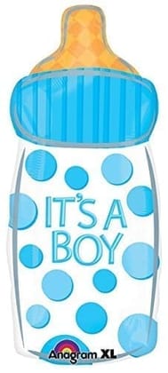 18" It`S A Boy Baby Bottle Junior Shape XL r