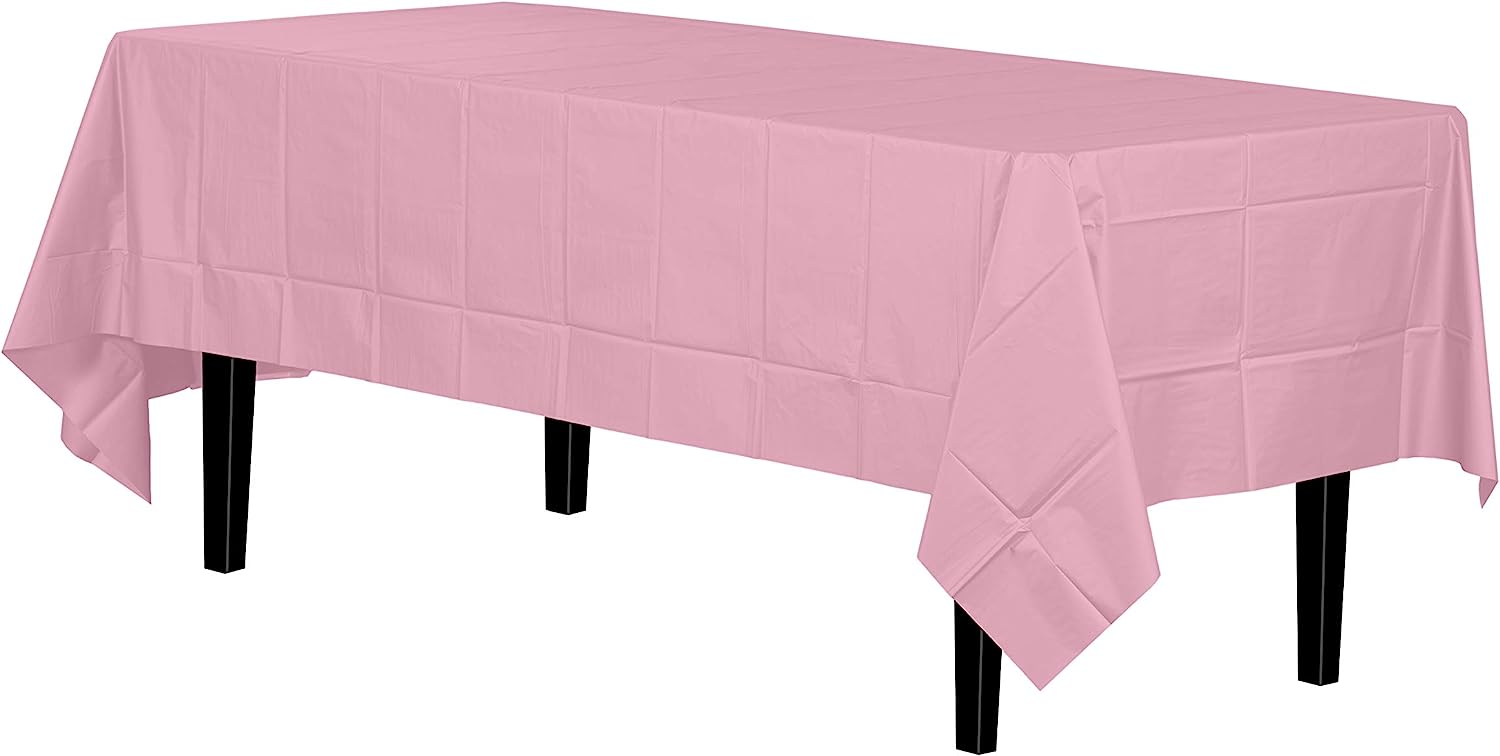 Light Pink Tablecover 54 inch x 108 inch