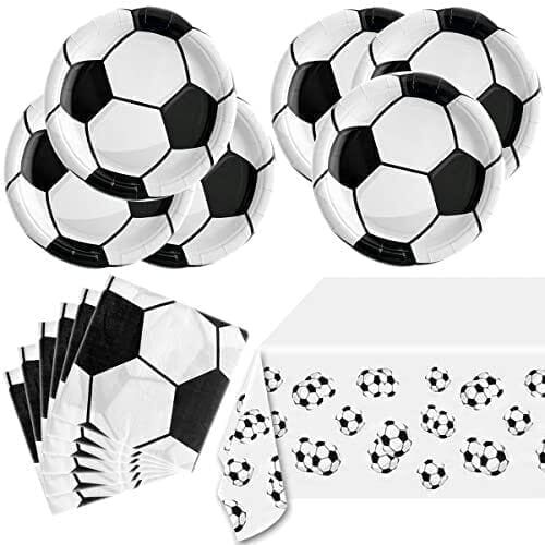 Soccer Paper Plates - 10PC