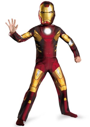 Muscular Iron Man Costume With Mask Size L