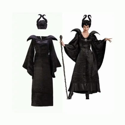 Maleficent Adult Costume with Headband