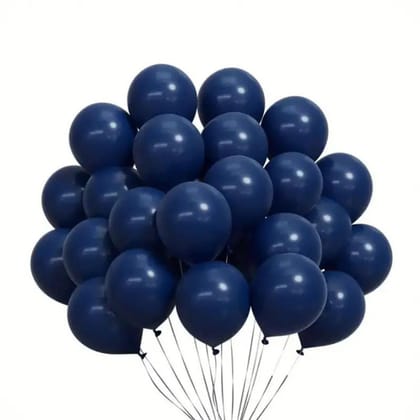 Night Blue Balloons-100PC