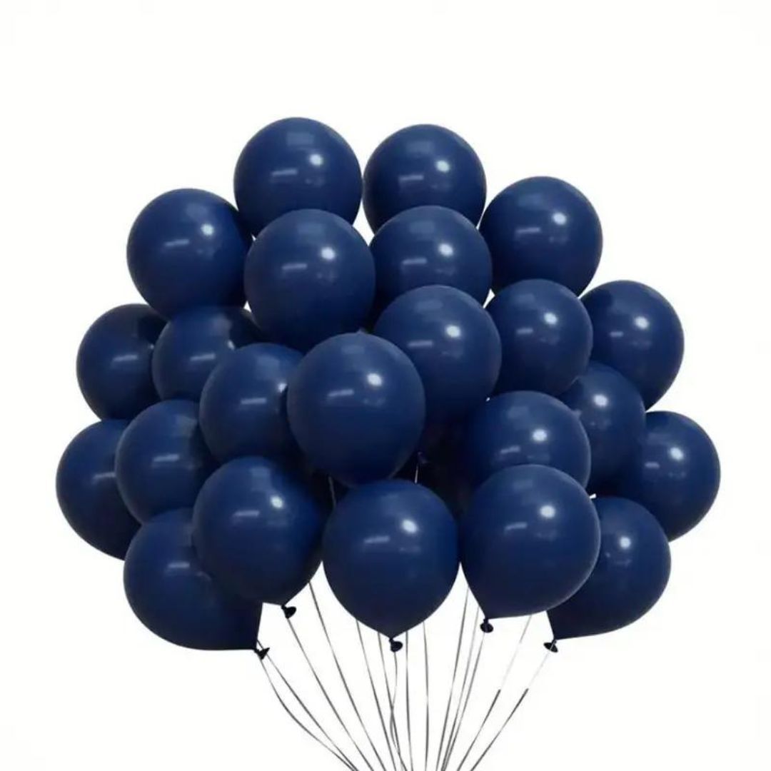 Night Blue Balloons-100PC