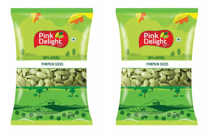 Pink Delight  | Pumpkin Seeds | Dried Seeds | 500 Gm Each | Pack of 2 | 1 Kg Pack