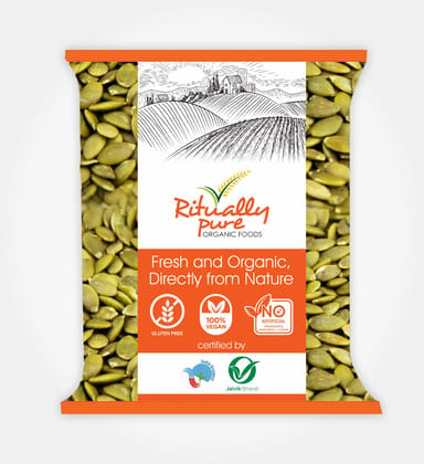 Ritually Pure 100% Organic | Pumpkin Seeds | 100 Gm Pack