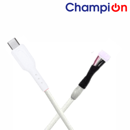 Champion Startek Type-C Data Cable for Fingerprint Scanner Biometric (White)