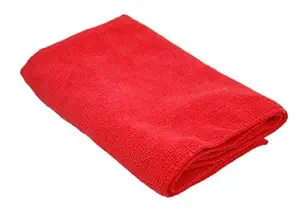 CLEANISH Microfiber Cloth - 40x40 cms - Multi-Color - Thick Lint & Streak-Free Multipurpose Cloths - Automotive Microfibre Towels for Car Bike Cleaning Polishing Washing & Detailing (Color May vary) - Pack of 1, Blue