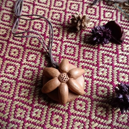 Handcrafted Terracotta Pendant