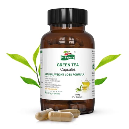 Dr. Patkar's Green Tea Capsules -60 Capsules