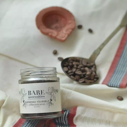 Bare Necessities Espresso Yourself Natural Vegan Coffee Body Scrub