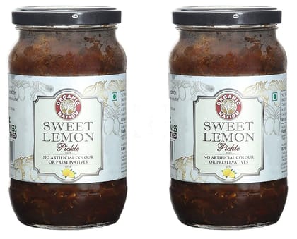 Organic Nation Sweet Lemon Pickle Pack Of 2