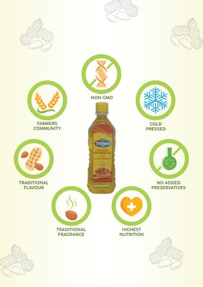  THAIMAN Cold Pressed Groundnut Oil - 500ml