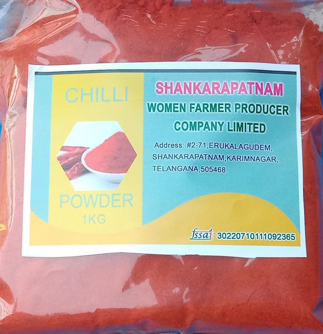 Chilli Powder with No Added Colours and Flavours | 1kg Pack