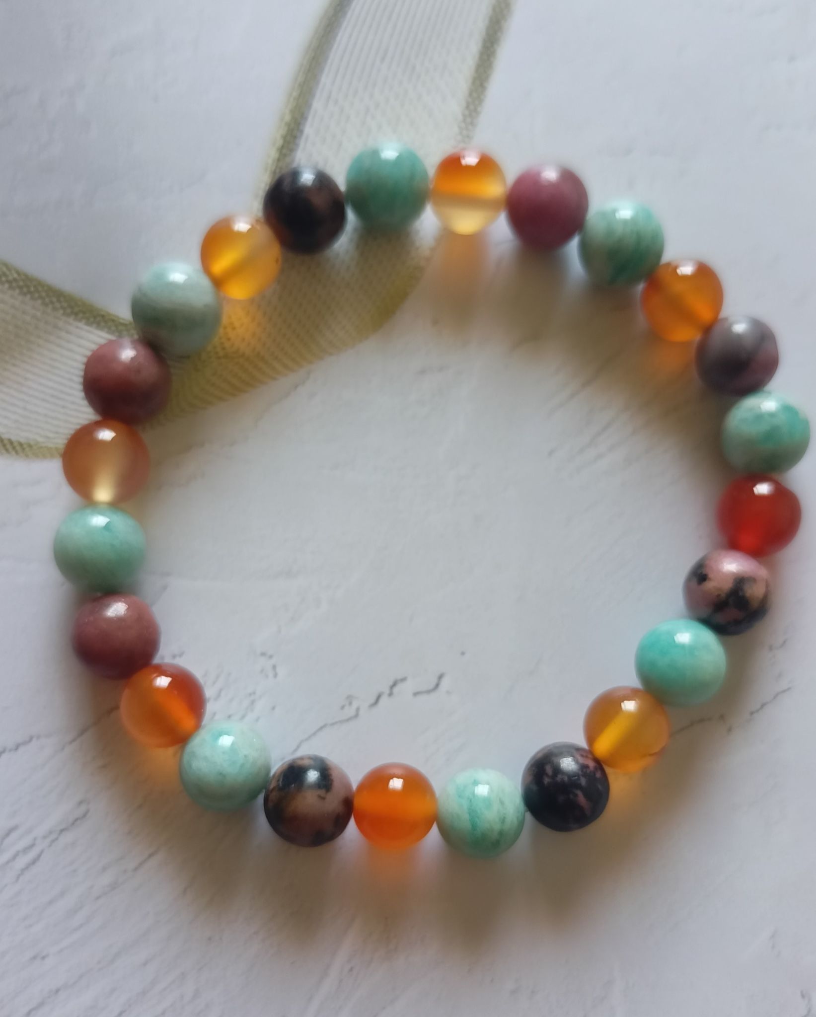 Crystal Bracelets for Cancer—June 21-July 22 (8 mm beads)