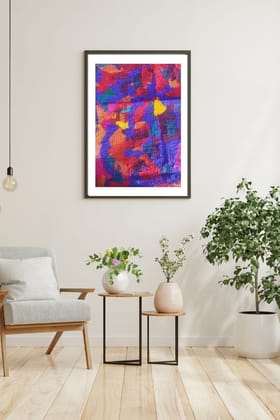 Colorburst Collage Wall Frame