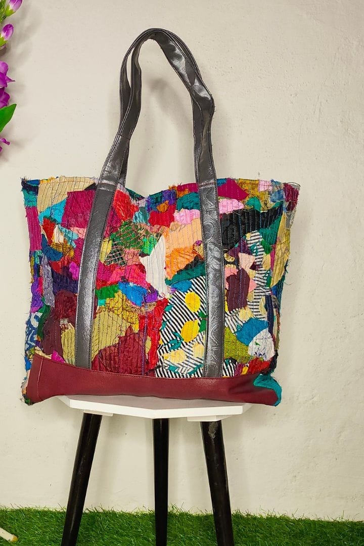 Threaded Treasure tote bag