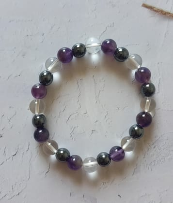 Crystal Bracelets for Aquarius—Jan 20-Feb 18 (8 mm beads)