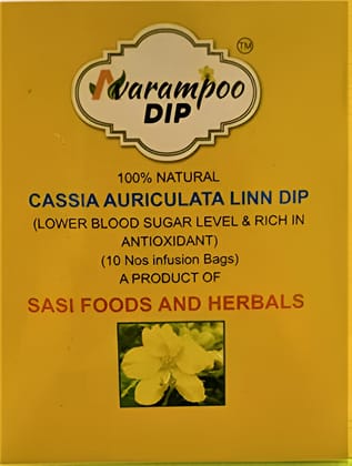 Avarampoo Dip 1 Box (10 No.s Infusion Bags)