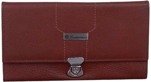 LEATHERMAN GENUINE LEATHER TAN WOMENS WALLET-1622P_Tan