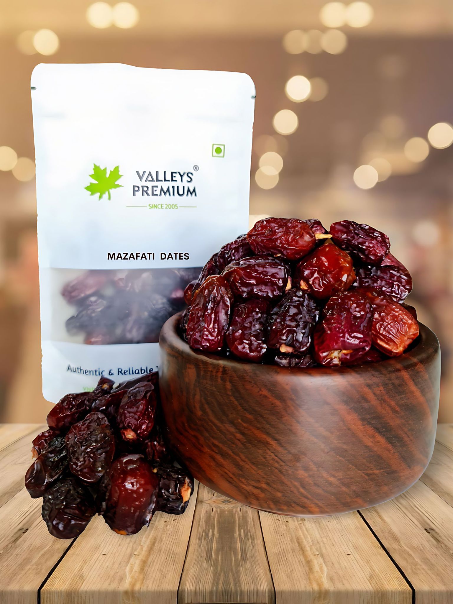 Valleys Premium Iranian Mazafati Dates 400 Grams