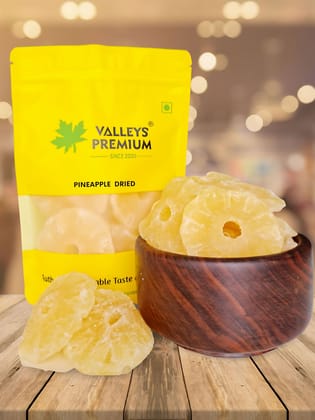 Valleys Premium Sun Dried Pineapple Dehydrated 800 Gram