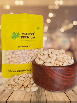 Valleys Premium Regular Cashew nuts 800 Grams (KAJU)