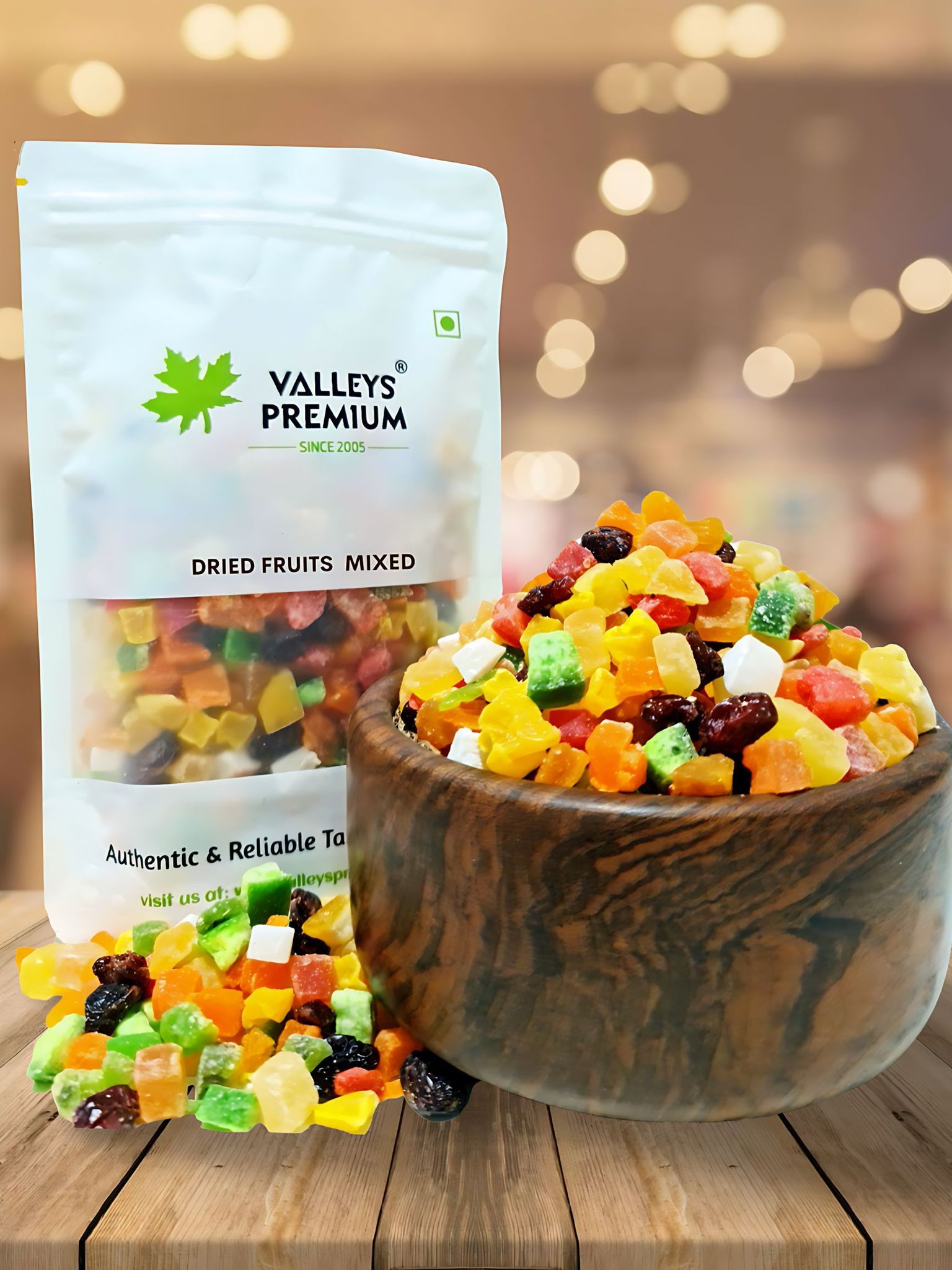 Valleys Premium Healthy Dry fruit Trail Mix 400 Grams