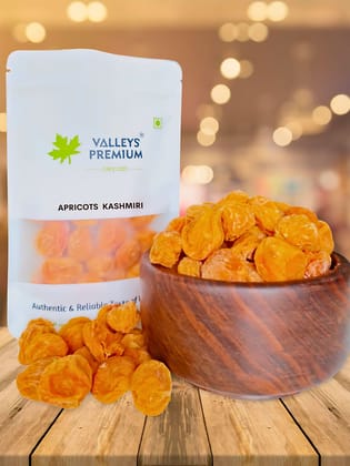 Valleys Premium Dried Kashmiri Apricots 400 Grams (KHUBANI)