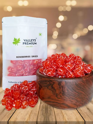 Valleys Premium Kashmiri Dried Roseberries 400 Grams (roseberry)