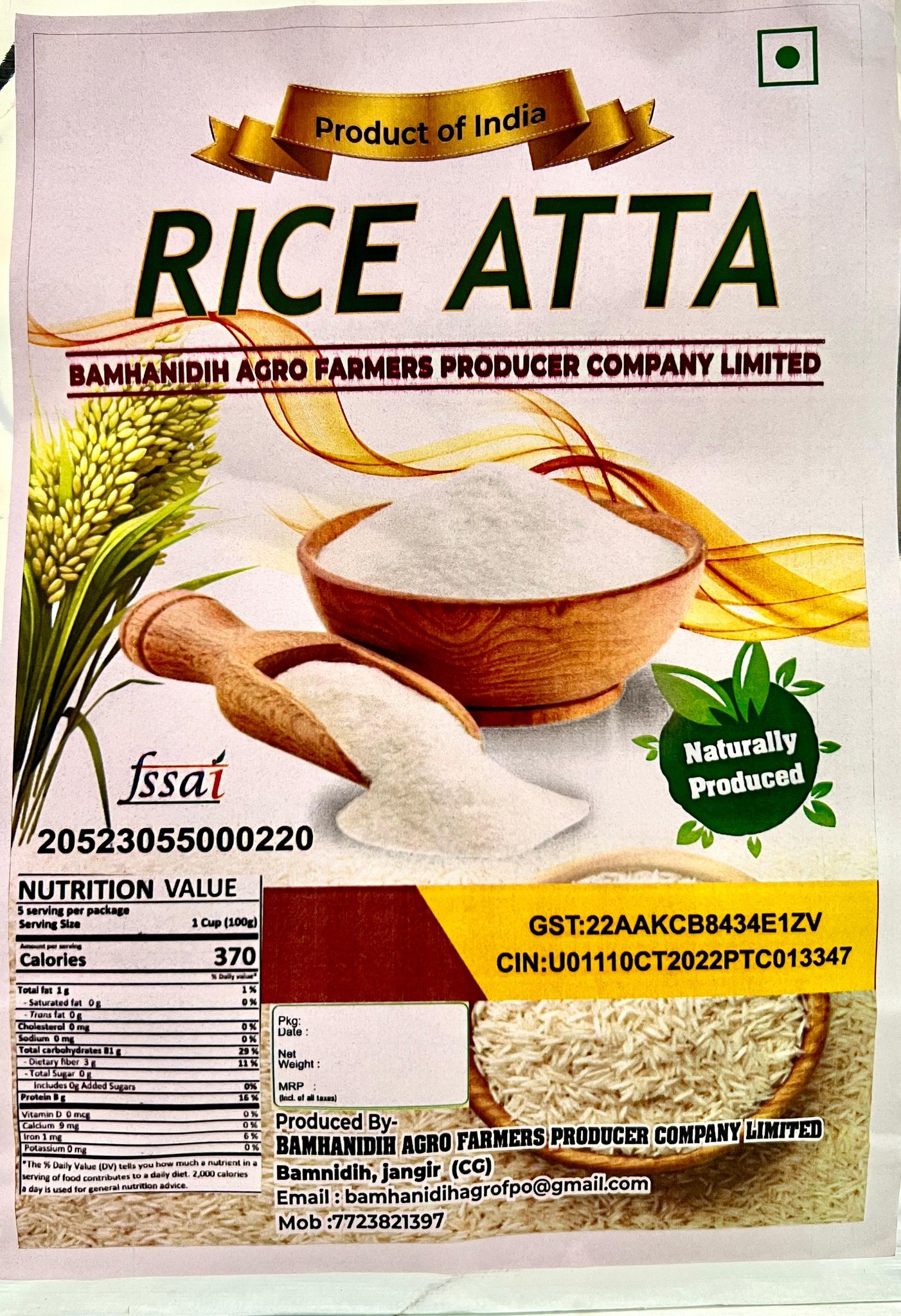 Rice Atta