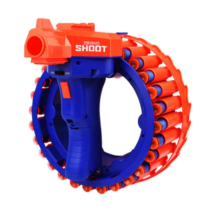 KTRS ENTERPRISE cross-border electric soft gun for kids Bracelet runner sponge rounds Family shooting toy gun