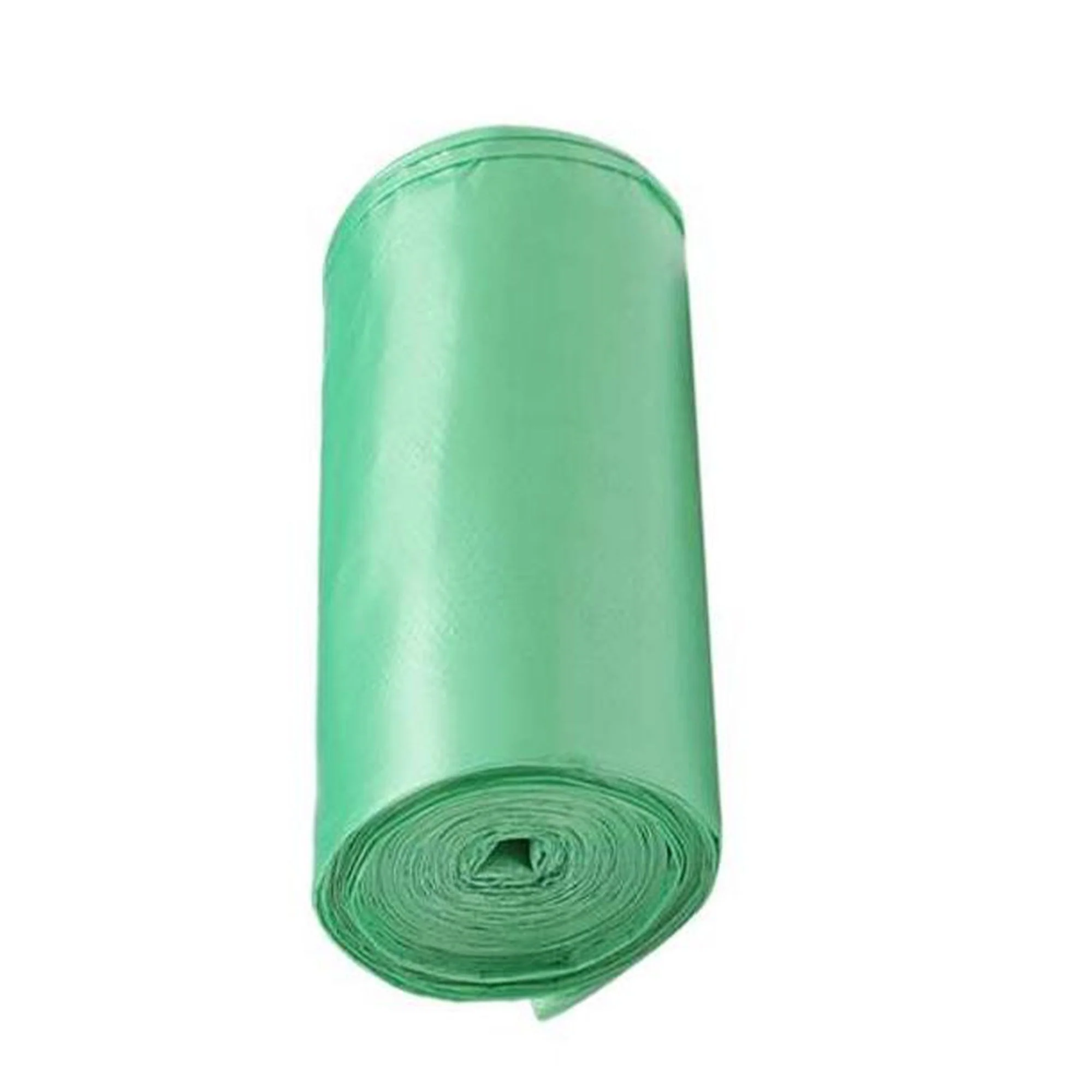 URBAN CREW 3 Pcs Bio-Degradable Eco Friendly Garbage / Trash Bags Rolls (24" X 32") (Green)