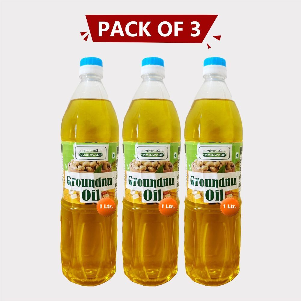 Groundnut Oil (Pack of 3)