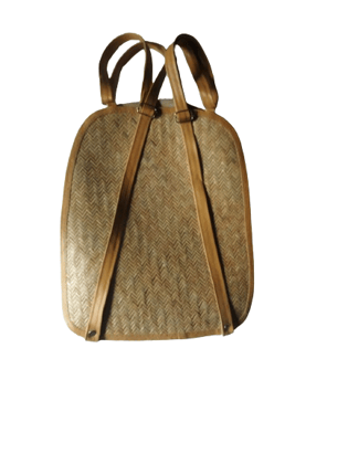 SNIFF AND HERBS Sital Pati School Bag| Handmade Jute Eco Friendly Bag