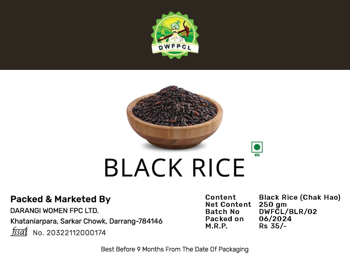 Black Rice (Chak Hao - Manipur)