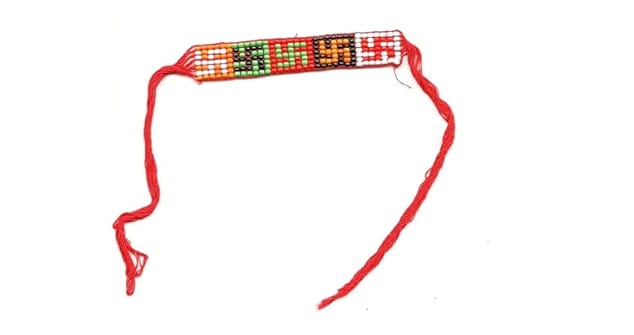 SWASTIK HANDMADE RAKHI | PACK OF 10