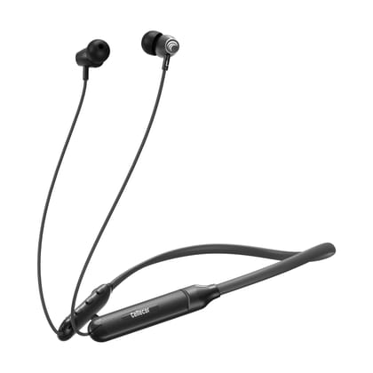 CELLECOR BS-3 Wireless Waterproof Bluetooth Earphone Neckband with Big 35 Hours Playtime | Voice Assistant | Bluetooth 5.0 | Type-C Charging | 10mm Driver