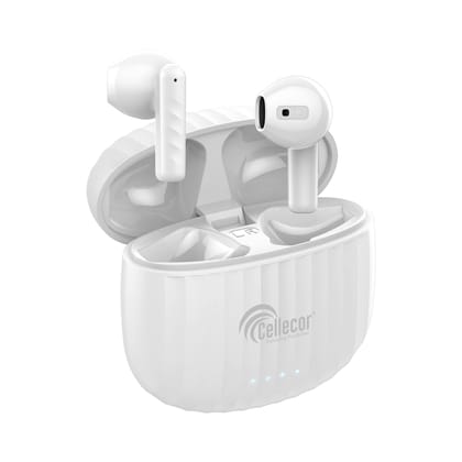 CELLECOR BroPods CB05 Waterproof Earbuds with 25 Hours Playtime, Auto Pairing, 13mm Driver, 5.1V Bluetooth Headset