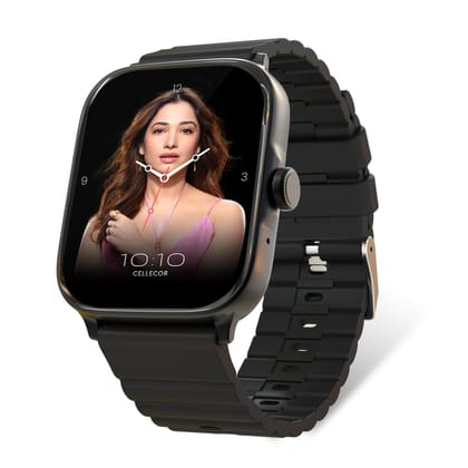 CELLECOR M2 Aqua 1.83" HD Display | 600 NITS | Health Suite | AI Voice | IP68 | 100+ Sport Modes | Long Battery Life | BT-Calling SmartWatch