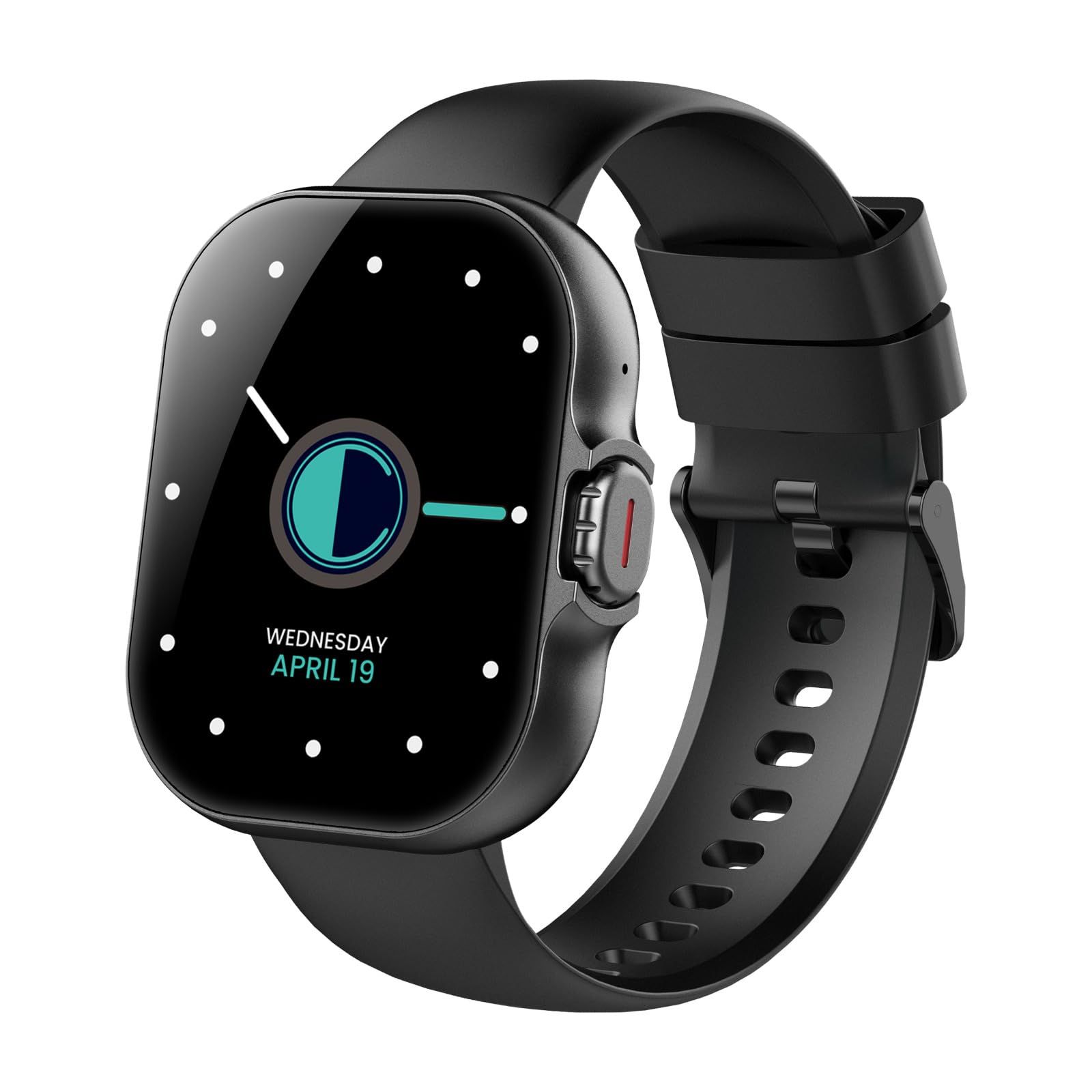 CELLECOR A10 Rare 2.01" Bluetooth Calling Smartwatch, 500 NITS, AI Voice Assistant, with 120+ Sports Modes, SpO2, HR, IP68, Split Screen