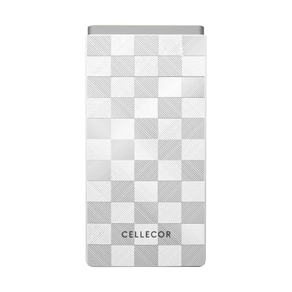 CELLECOR CLPB-60-10000mAH Lithium Polymer Power Bank | 10W Fast Charge | Dual USB Output | Dual Input-Type C & Micro USB | Power LEDs Indicator