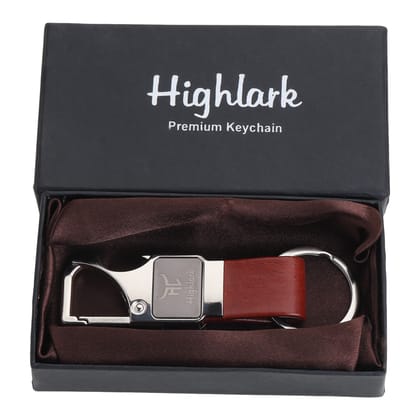 Highlark® Premium & Exclusive Metal Keychain | Keychain For Home, Office, Car & Bike etc | Compatible with All Vehicles | Heavy Duty Keyring for Men & Women