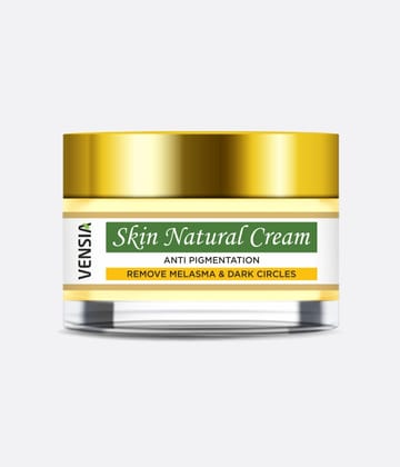 VENSIA HERBALS Skin Natural Cream (Skin Care Medicine Essential) Anti Pigmentation Face Cream for Women/Men | All skin types - 30.00 gm