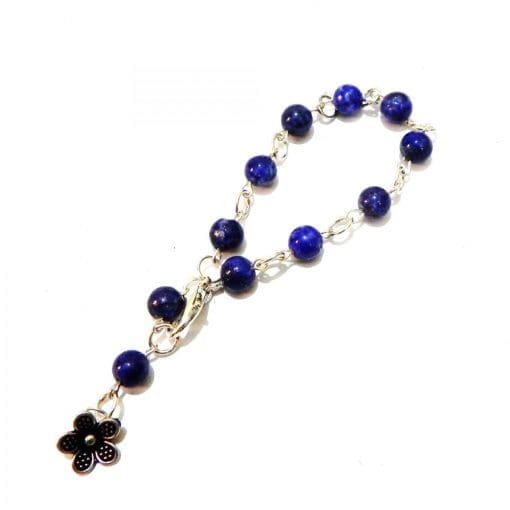 GEMSTONE LAPIS LAZULI THIRD EYE CHAKRA BRACELET