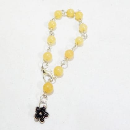 GEMSTONE YELLOW AVENTURINE BEADS SOLAR PLEXUS CHAKRA BRACELET