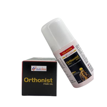 ORTHONIST PAIN RELIEF OIL | ROLL ON | INSTANT RELIEF | 50 ML + 15% EXTRA