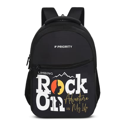 Priority 18 Inch Polyester College Backpack For Boys & Girls | Office Backpack For Women & Men | Casual Backpack For Unisex