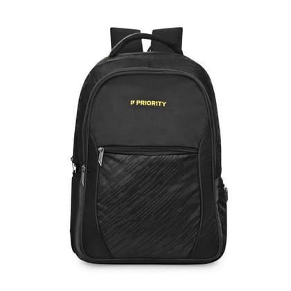 Priority 20 Inch Solid Polyester Laptop Backpack For Unisex