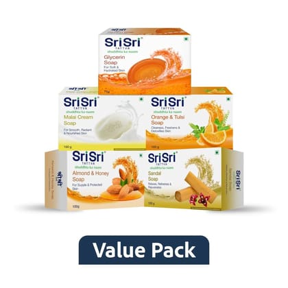 Sri Sri Tattva Soaps combo